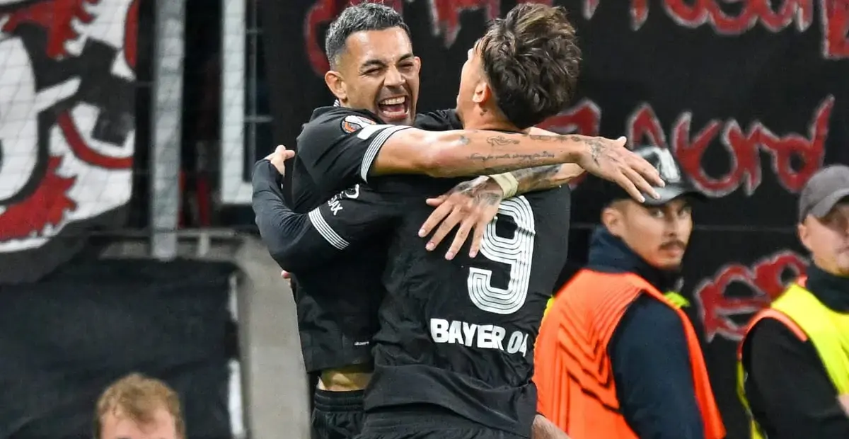 Europa League: 2:0 gegen NK Celje! WM-Star Facundo Medina erlöst Bayer Leverkusen - bild.de